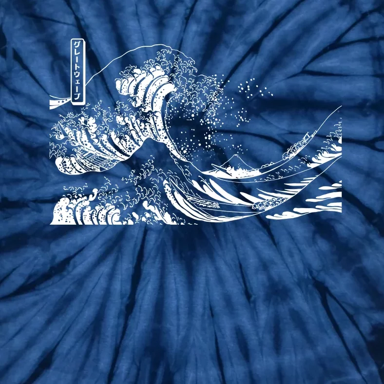 The Great Wave Classic Japanese Art Tie-Dye T-Shirt