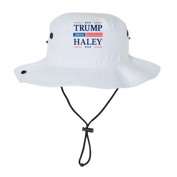 Trump Haley 2024 American Flag USA Flag President Campaign Premium Legacy Cool Fit Booney Bucket Hat