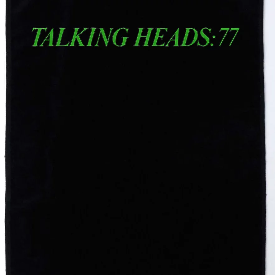 Talking Heads 77 Platinum Collection Golf Towel