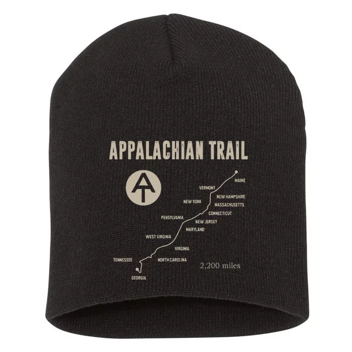 Thruh Hiker Appalachian Trail Hiking Short Acrylic Beanie