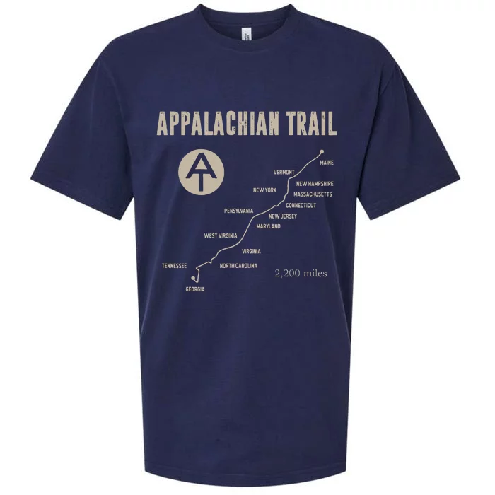 Thruh Hiker Appalachian Trail Hiking Sueded Cloud Jersey T-Shirt