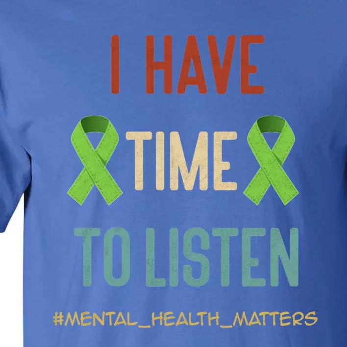 Tal Health Awareness Matters Retro Gift Tall T-Shirt