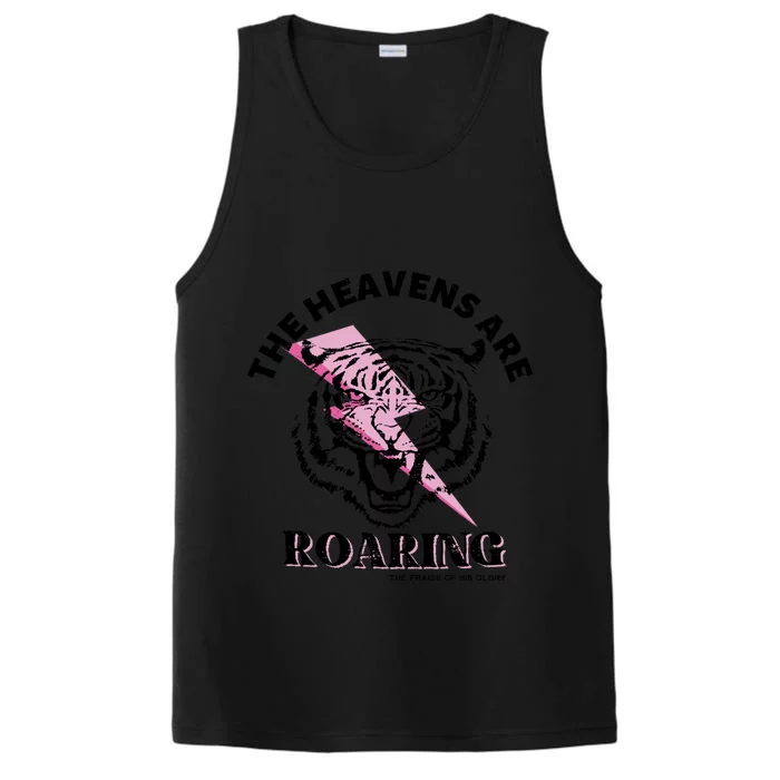 The Heavens Are Roaring Christian Performance Tank