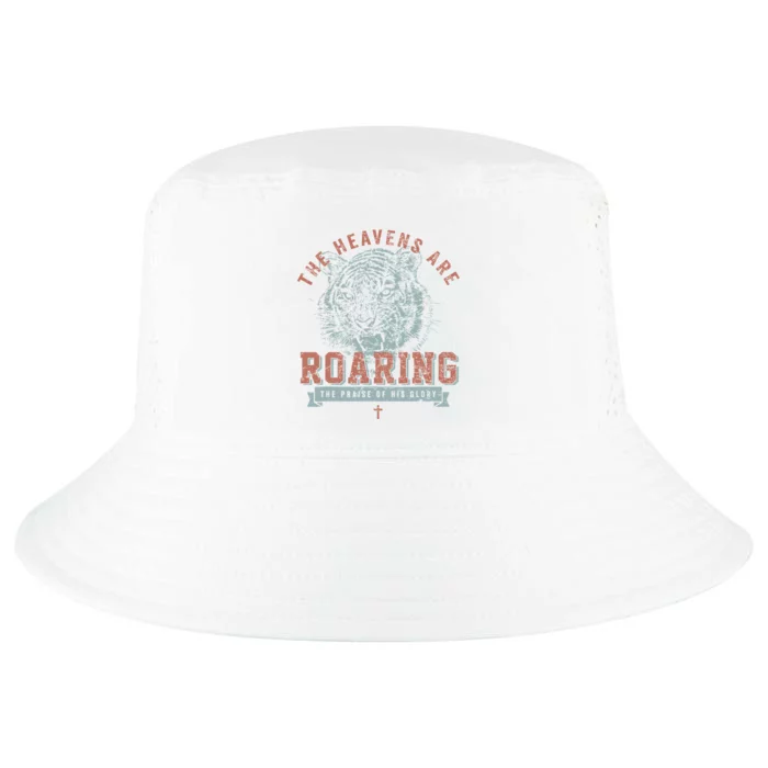 The Heavens Are Roaring Tiger Cool Comfort Performance Bucket Hat