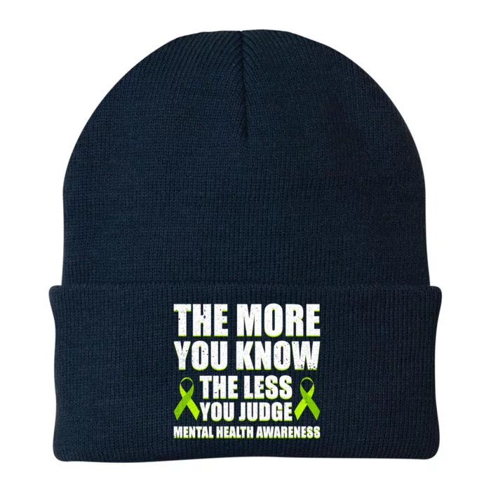 Tal Health Awareness Gift Ribbon Support May Month Gift Knit Cap Winter Beanie