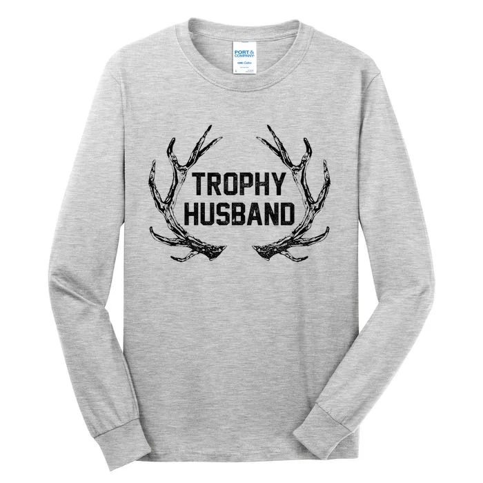 Trophy Husband Antler Tall Long Sleeve T-Shirt