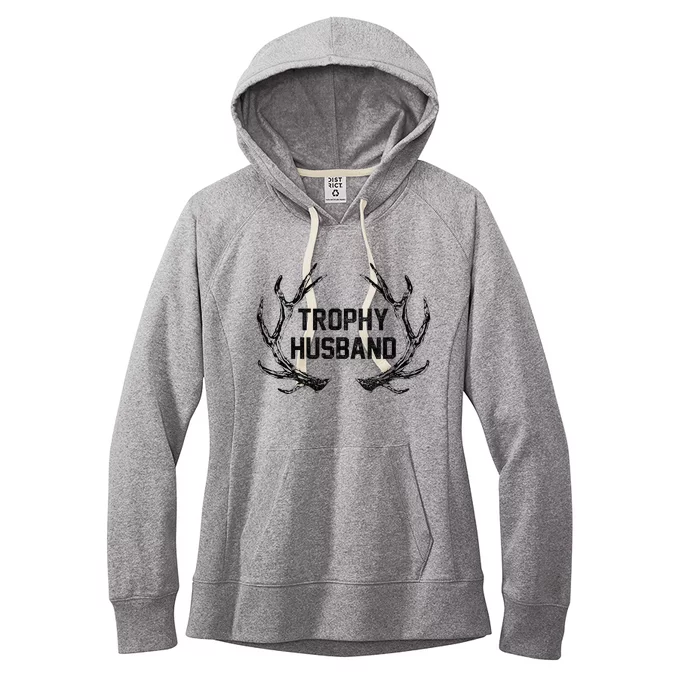 Trophy Husband Antler Women's Fleece Hoodie