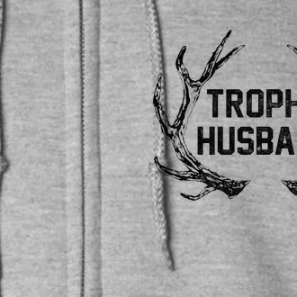 Trophy Husband Antler Full Zip Hoodie