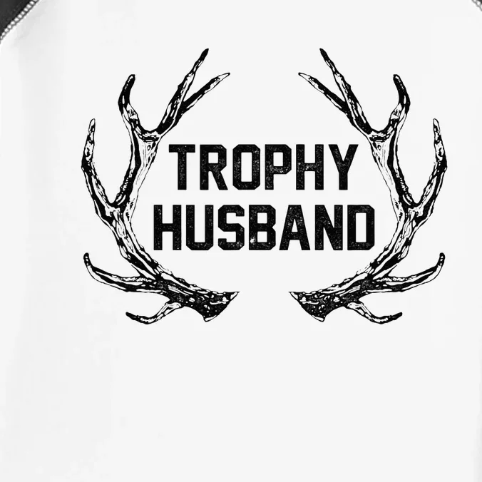 Trophy Husband Antler Infant Baby Jersey Bodysuit