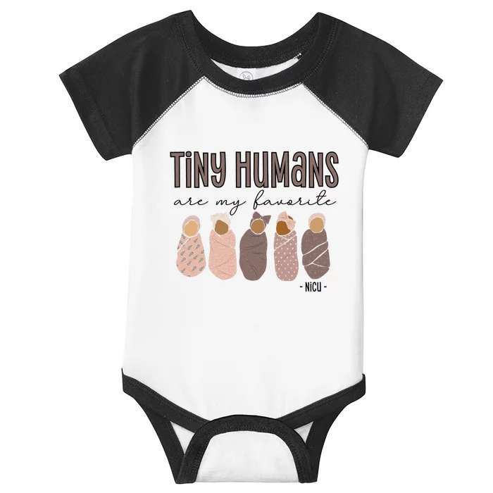 Tiny Humans Are My Favorite NICU Nurse Infant Baby Jersey Bodysuit