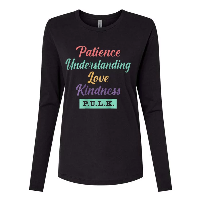 Tal Health Awareness Womens Cotton Relaxed Long Sleeve T-Shirt