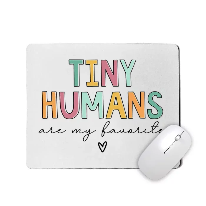 Tiny Humans Are My Favorite Mousepad