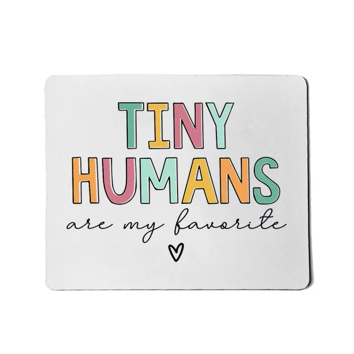 Tiny Humans Are My Favorite Mousepad