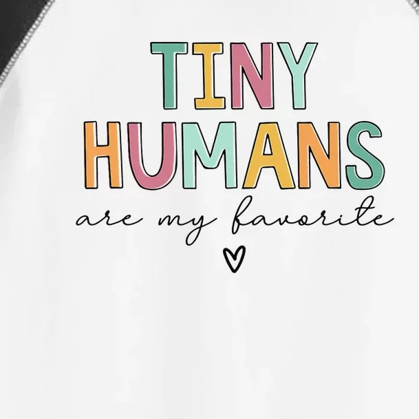 Tiny Humans Are My Favorite Toddler Fine Jersey T-Shirt