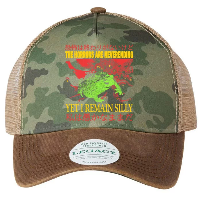 The Horrors Are Never Ending Frog Legacy Tie Dye Trucker Hat