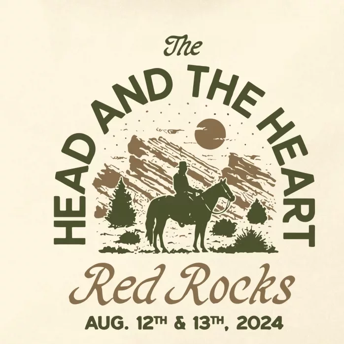 The Head And The Heart Red Rocks 2024 Event Zip Tote Bag