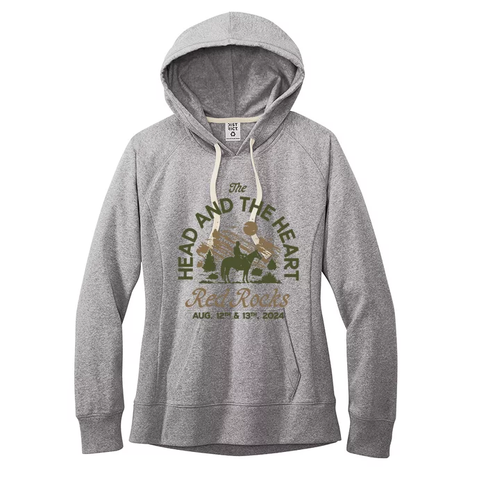 The Head And The Heart Red Rocks 2024 Event Women's Fleece Hoodie