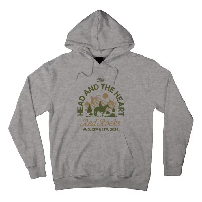 The Head And The Heart Red Rocks 2024 Event Tall Hoodie