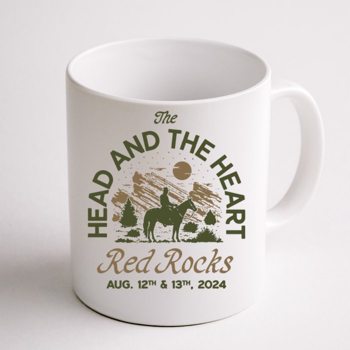 The Head And The Heart Red Rocks 2024 Event Front & Back Coffee Mug