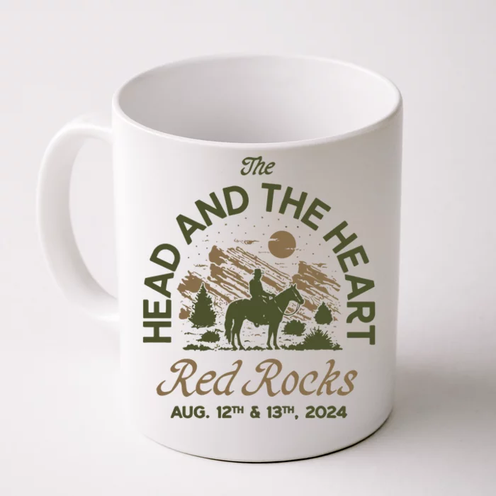 The Head And The Heart Red Rocks 2024 Event Front & Back Coffee Mug