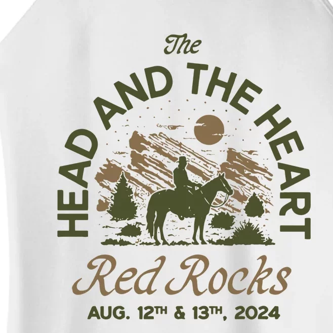 The Head And The Heart Red Rocks 2024 Event Women’s Perfect Tri Rocker Tank