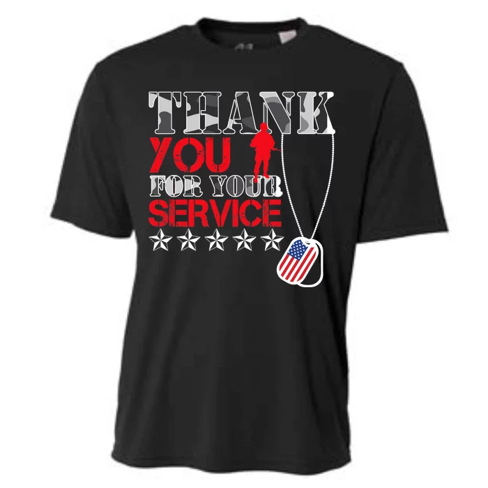 Thank You For Your Service Cooling Performance Crew T-Shirt