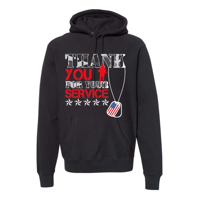 Thank You For Your Service Premium Hoodie