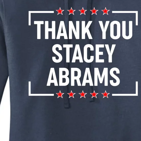 Thank You Stacey Abrams Women's Pullover Hoodie