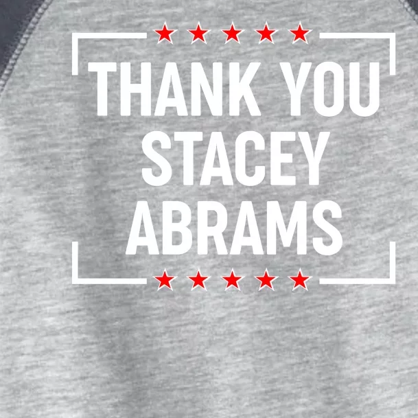 Thank You Stacey Abrams Toddler Fine Jersey T-Shirt