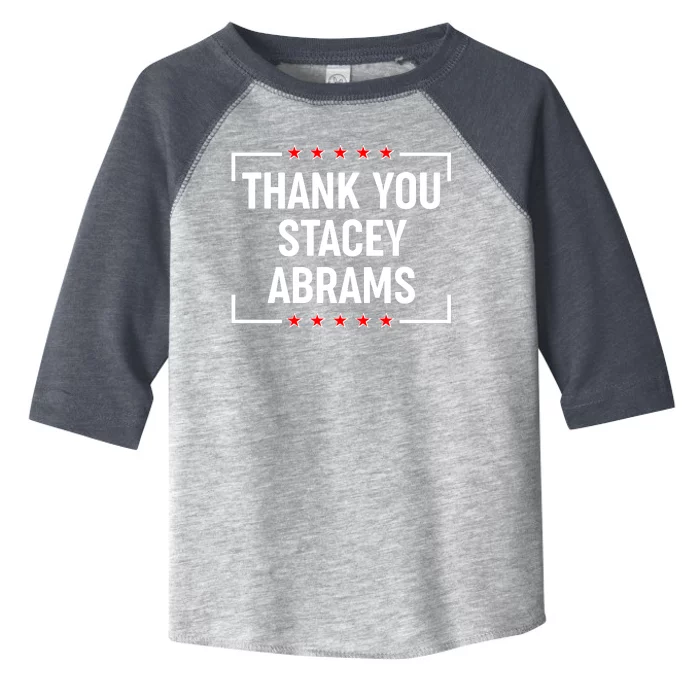 Thank You Stacey Abrams Toddler Fine Jersey T-Shirt