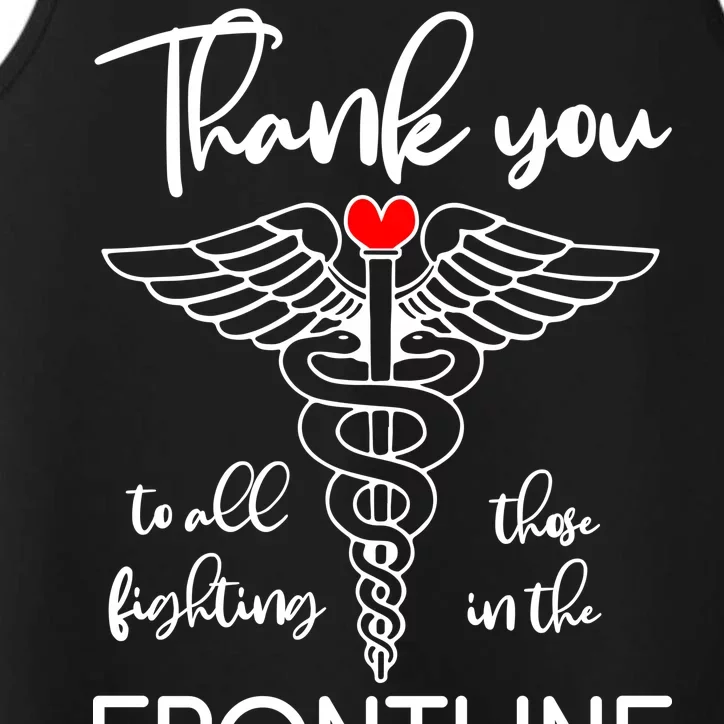 Thank You To All Those Fighting In The Frontline Performance Tank