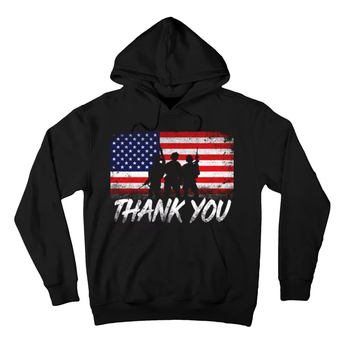 Thank You USA Troops Hoodie