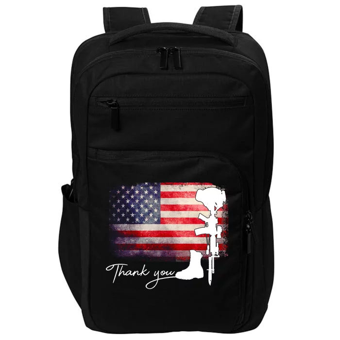 Thank You Veterans Memorial Day Impact Tech Backpack