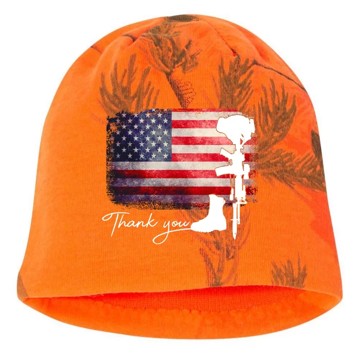 Thank You Veterans Memorial Day Kati - Camo Knit Beanie