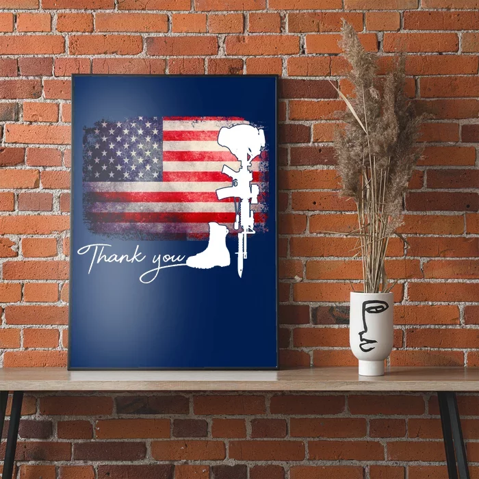 Thank You Veterans Memorial Day Poster