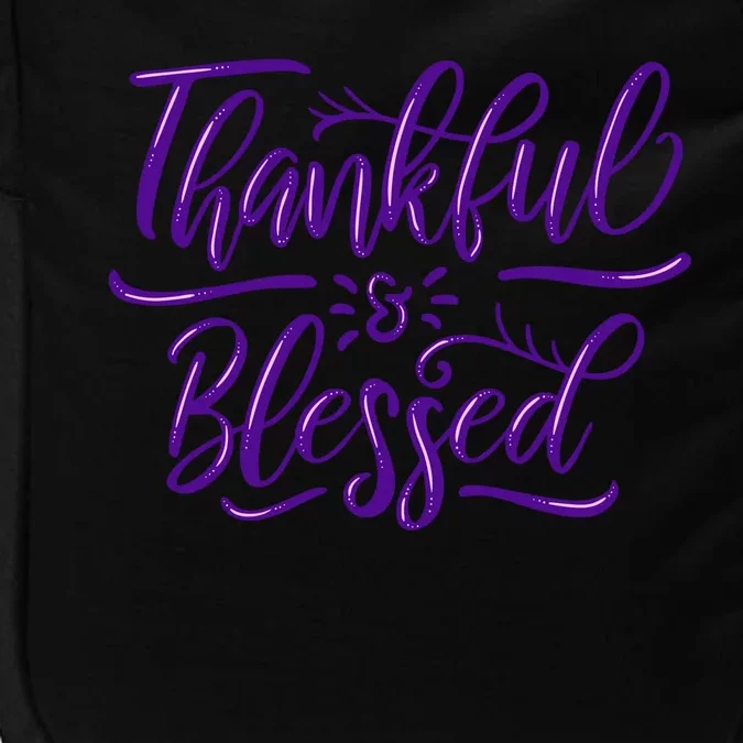 Thankful And Blessed Impact Tech Backpack