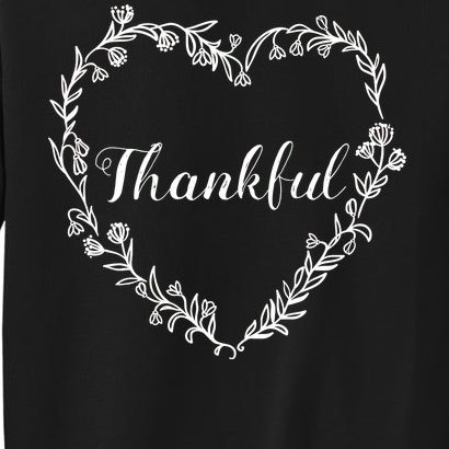 Thankful Floral Wreath Sweatshirt