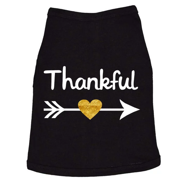 Thankful Golden Heart Doggie Tank