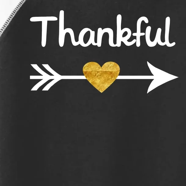 Thankful Golden Heart Toddler Fine Jersey T-Shirt