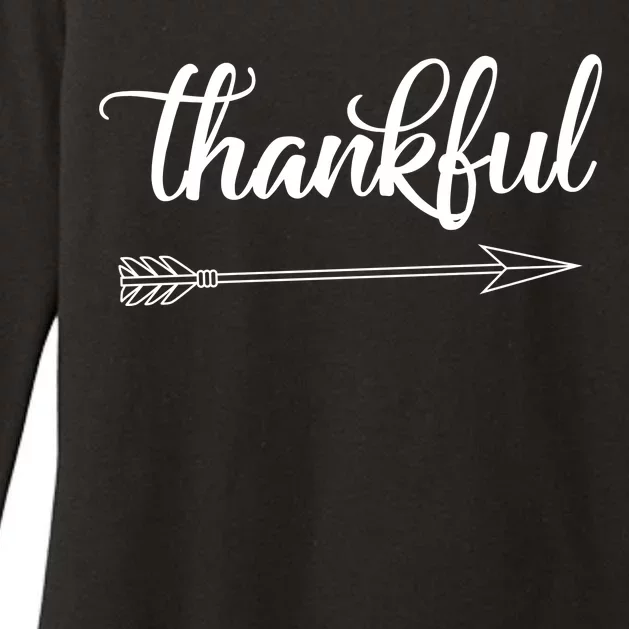 Thankful Thanksgiving Day Womens CVC Long Sleeve Shirt