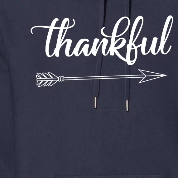 Thankful Thanksgiving Day Premium Hoodie