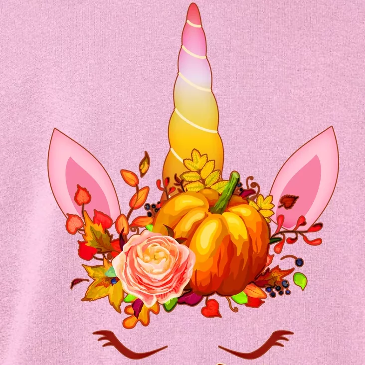 Thankful Unicorn Autumn Toddler Hoodie