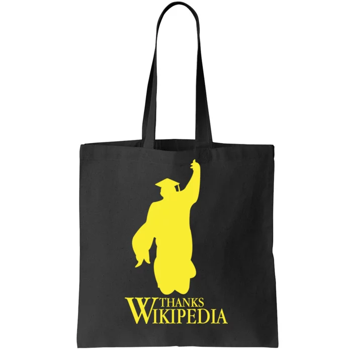 Thanks Wikipedia Tote Bag