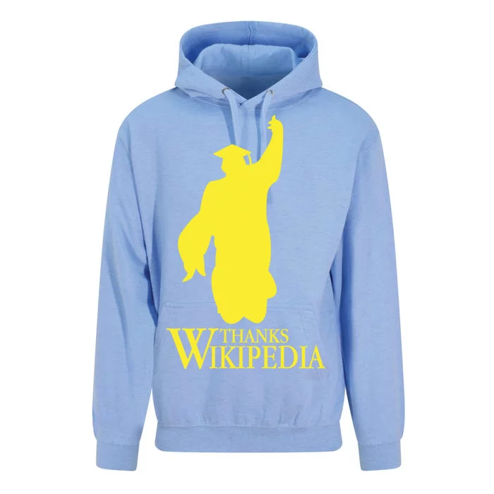 Thanks Wikipedia Unisex Surf Hoodie