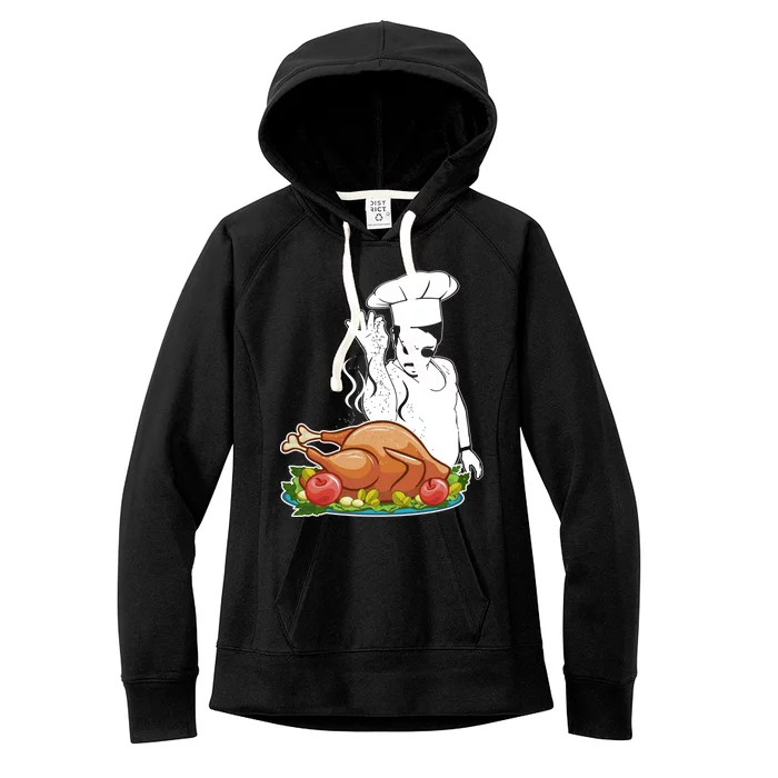 Thanksgiving  Turkey BAE Women's Fleece Hoodie