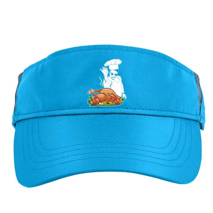 Thanksgiving  Turkey BAE Adult Drive Performance Visor