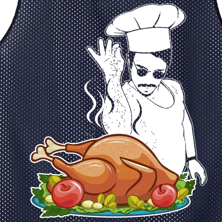 Thanksgiving  Turkey BAE Mesh Reversible Basketball Jersey Tank