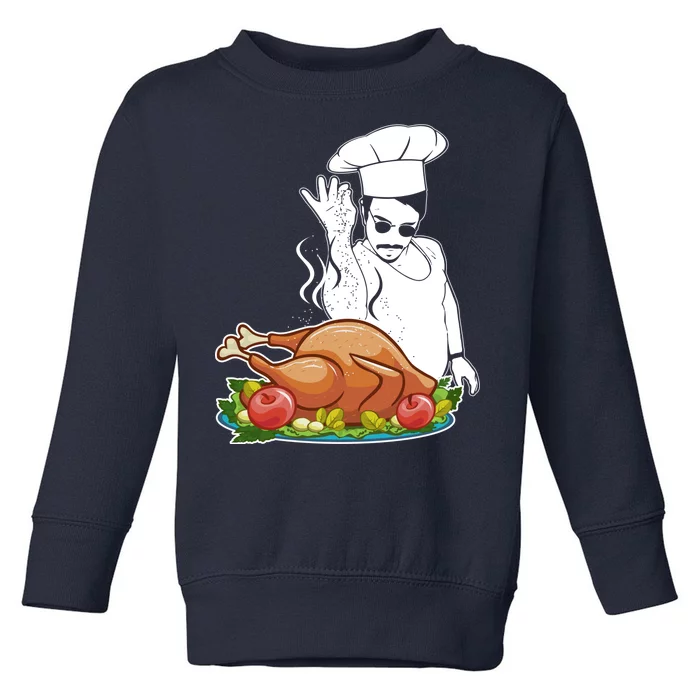 Thanksgiving  Turkey BAE Toddler Sweatshirt