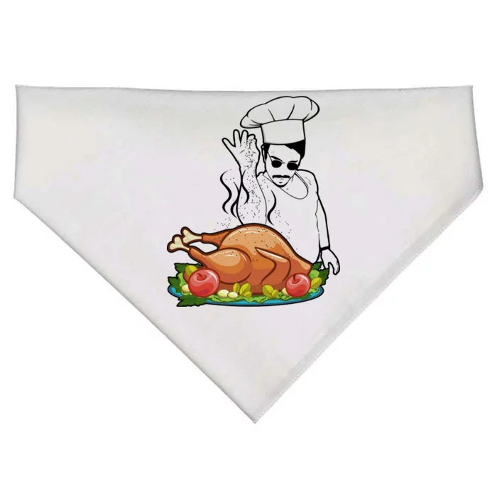 Thanksgiving  Turkey BAE USA-Made Doggie Bandana