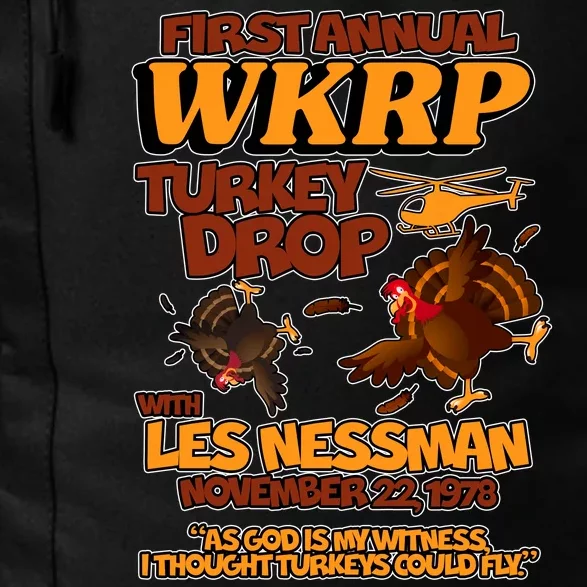 Thanksgiving 1st Annual WKRP Turkey Drop Daily Commute Backpack